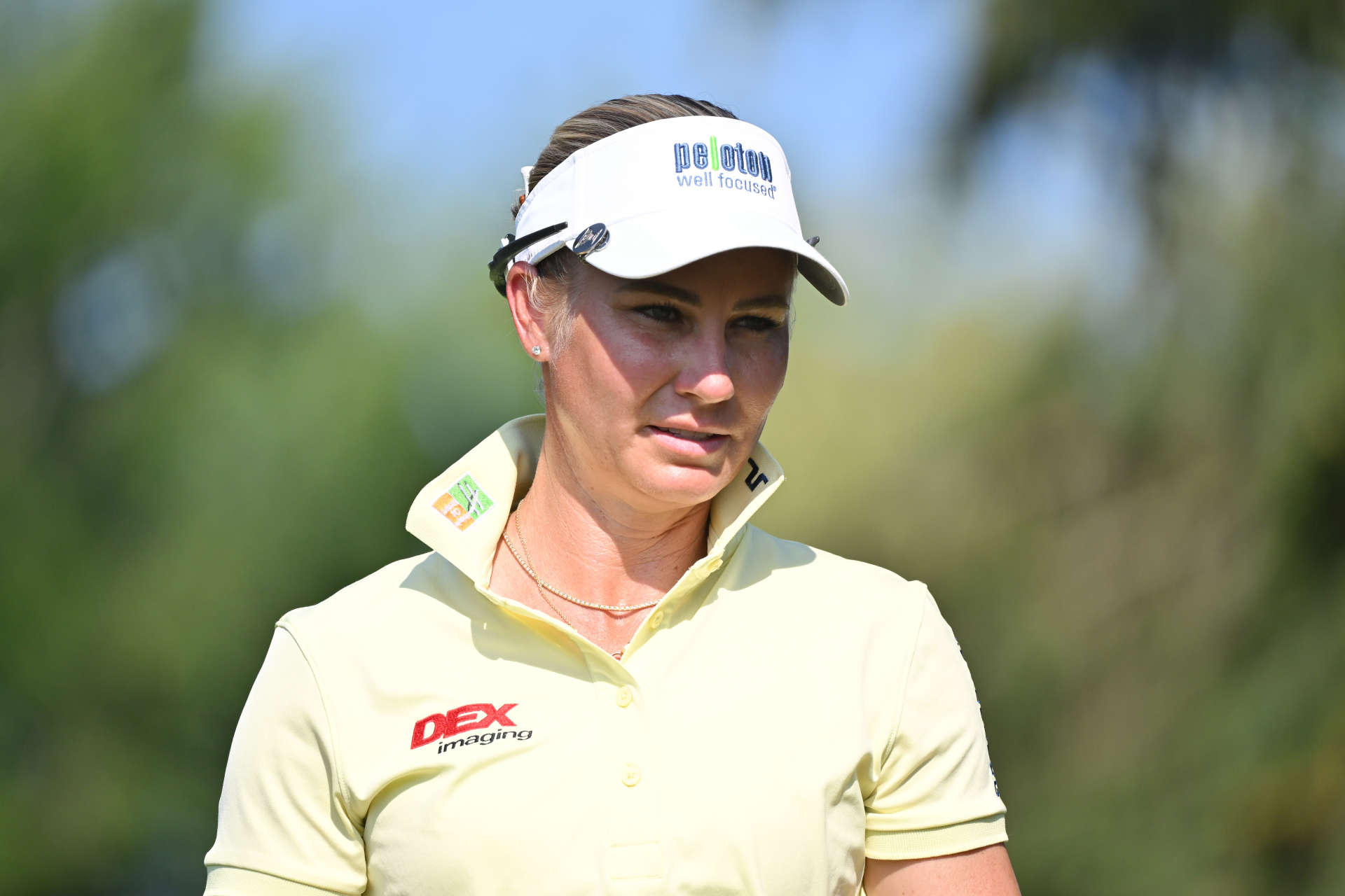 PORTLAND, OREGON - AUGUST 01: Ryann O'Toole of the United States looks on from the 14th tee during the first round of the Portland Classic at Columbia Edgewater Country Club on August 01, 2024 in Portland, Oregon. (Photo by Alika Jenner/Getty Images)