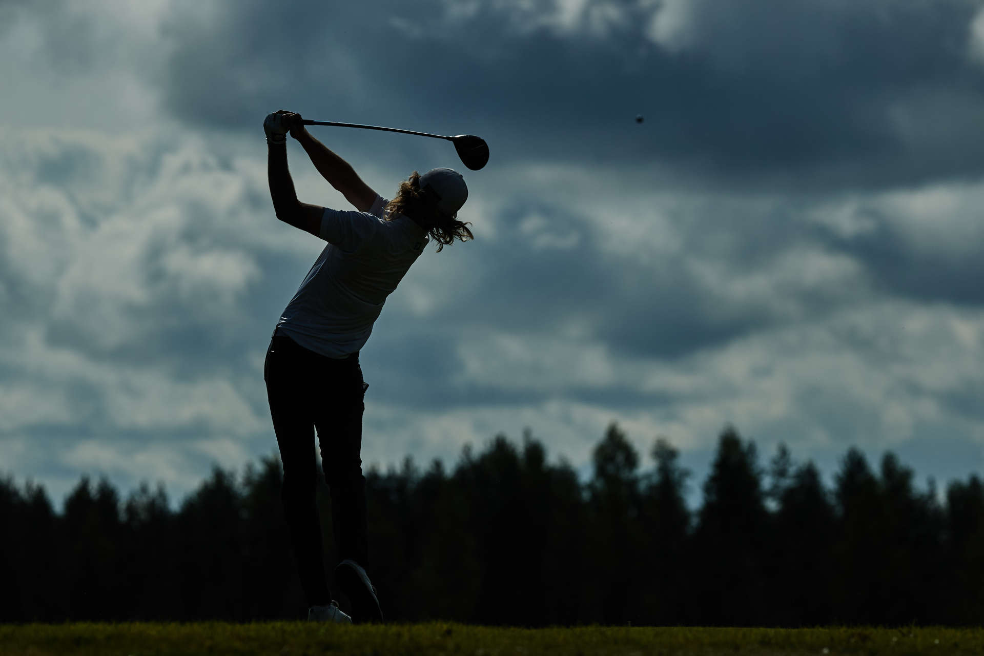 VIERUMAKI, FINLAND - AUGUST 17: Andreas Halvorsen of Norway drives on day three of the Vierumaki Finnish Challenge supported by Finnish Golf Union 2024 at Vierumäki Resort on August 17, 2024 in Vierumaki, Finland. (Photo by Joosep Martinson/Getty Images)