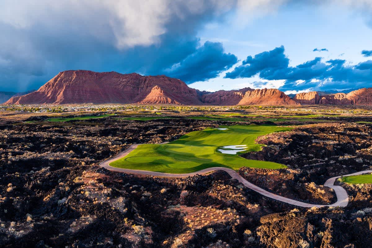 PGA Tour Golf in Front of Spectacular Scenery in Utah
