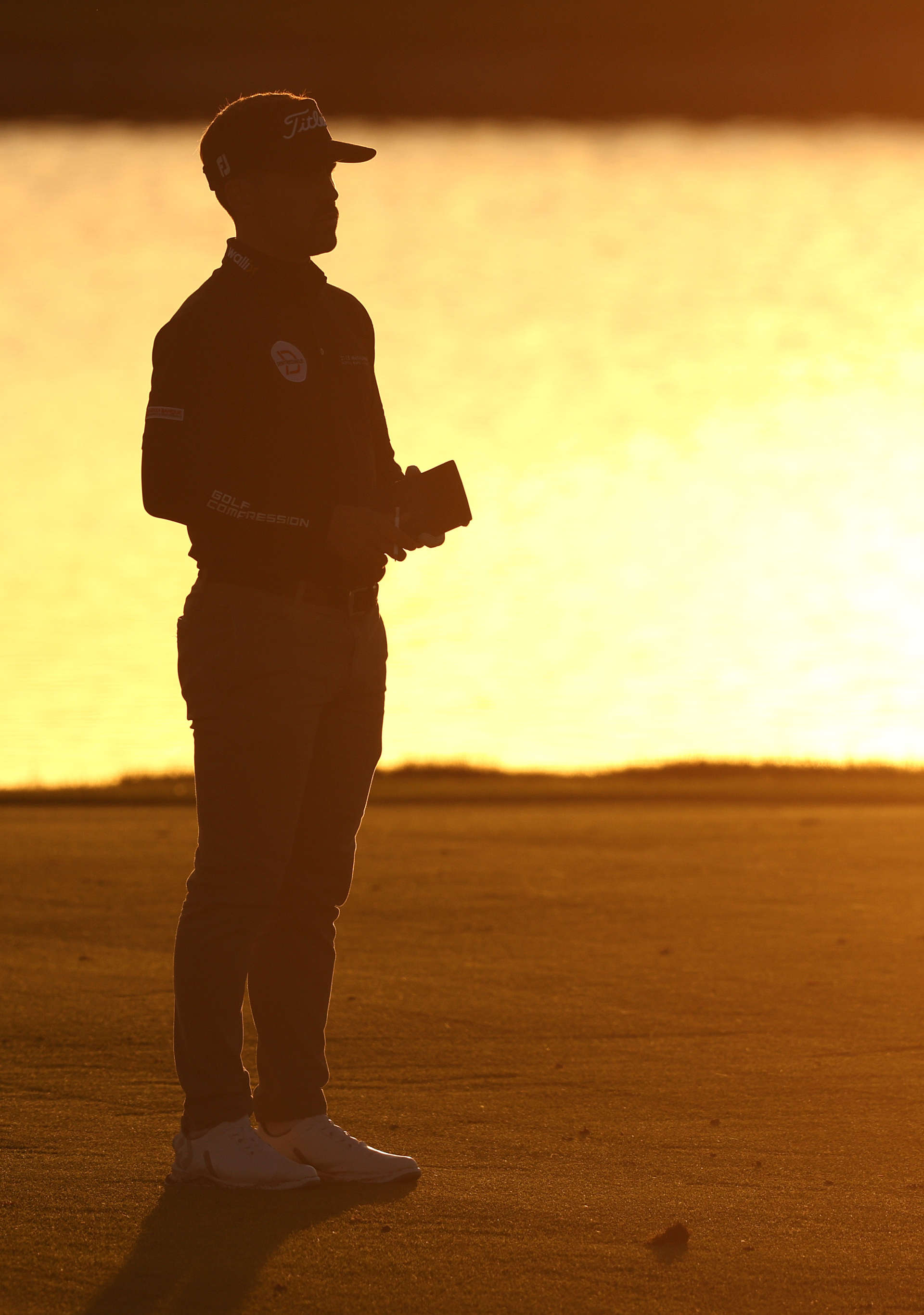 GUYANCOURT, FRANCE - OCTOBER 11: David Ravetto of France plays the 18th hole during the second round of the FedEx Open de France 2024 at Le Golf National on October 11, 2024 in Guyancourt, France. (Photo by Warren Little/Getty Images)