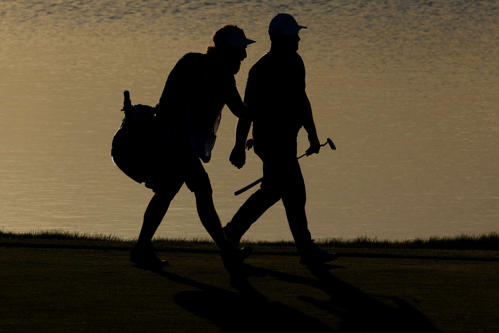 GUYANCOURT, FRANCE - OCTOBER 11: Matt Wallace of England walks on the 18th hole on day two of the FedEx Open de France 2024 at Le Golf National on October 11, 2024 in Guyancourt, France. (Photo by Warren Little/Getty Images)