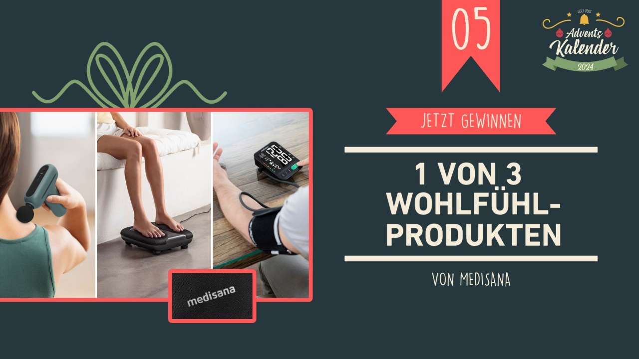 Das 5. Türchen mit medisana