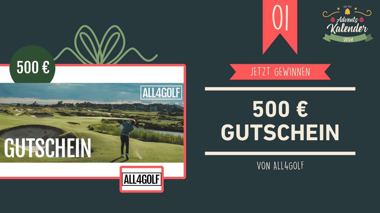 Das 1. Türchen mit All4Golf