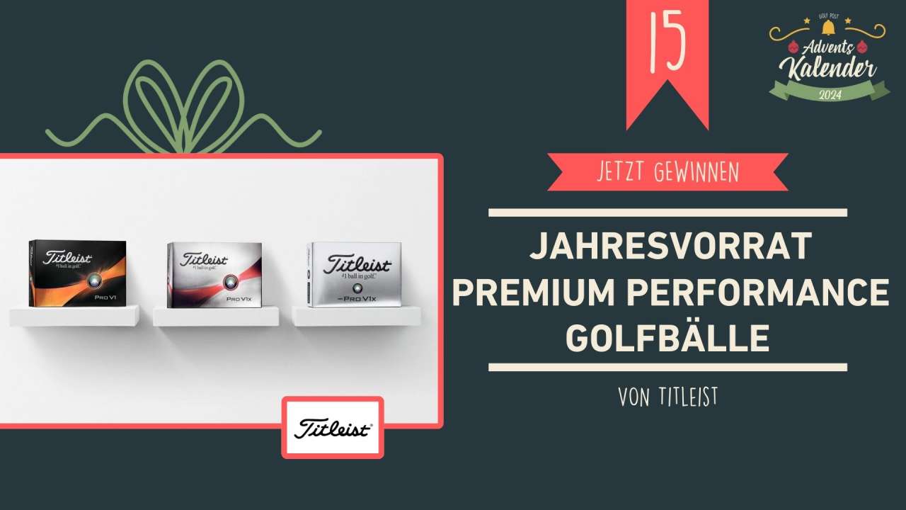 Das 15. Türchen mit Titleist
