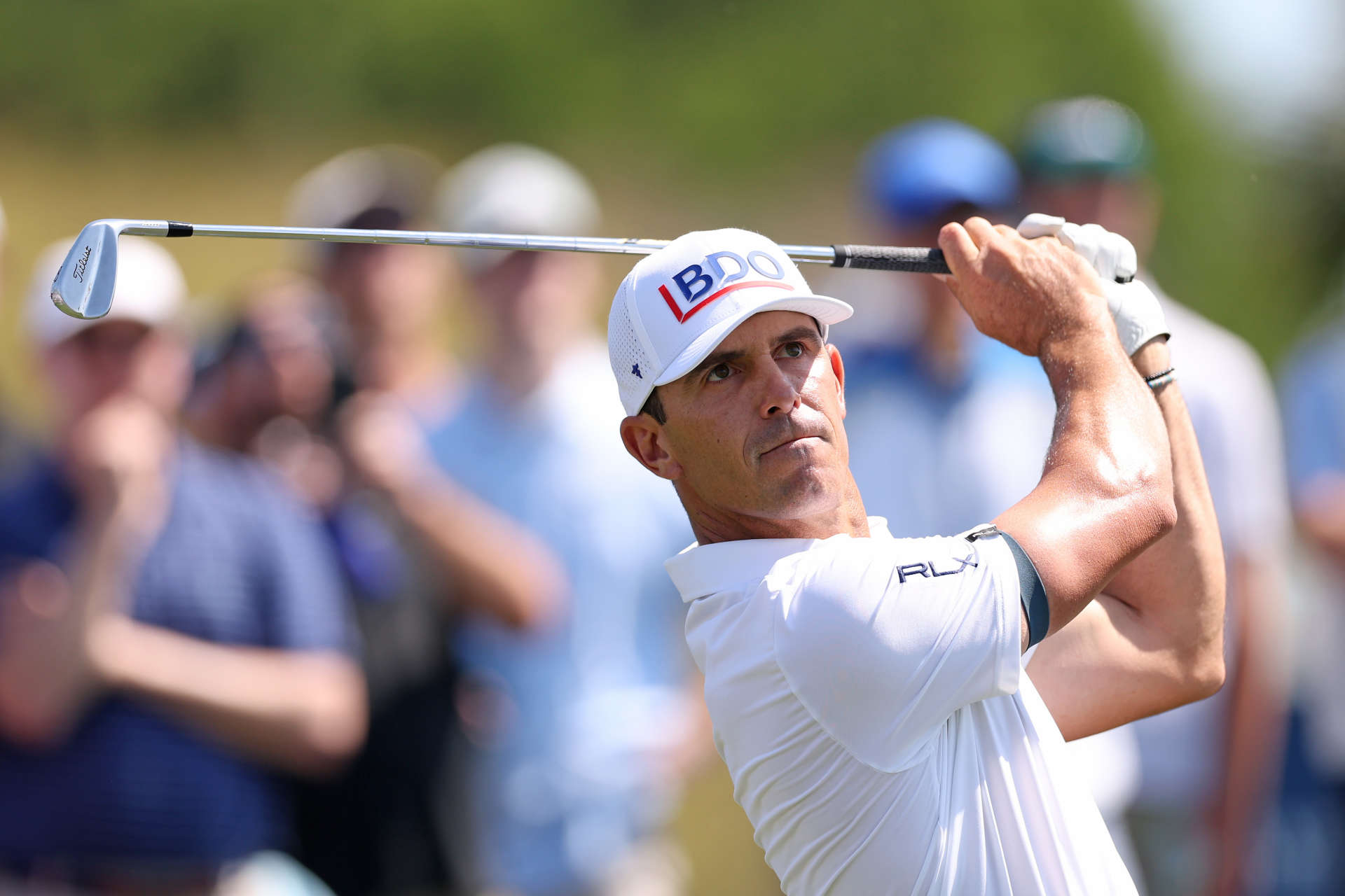 Billy Horschel
Alter: 38
Herkunftsland: USA
Bisherige Masters-Teilnahmen: 9
Qualifiziert als: Top-4 The Open Championship, Teilnehmer Tour Championship, Top-50 OWGR Ende 2024(Foto: Getty)