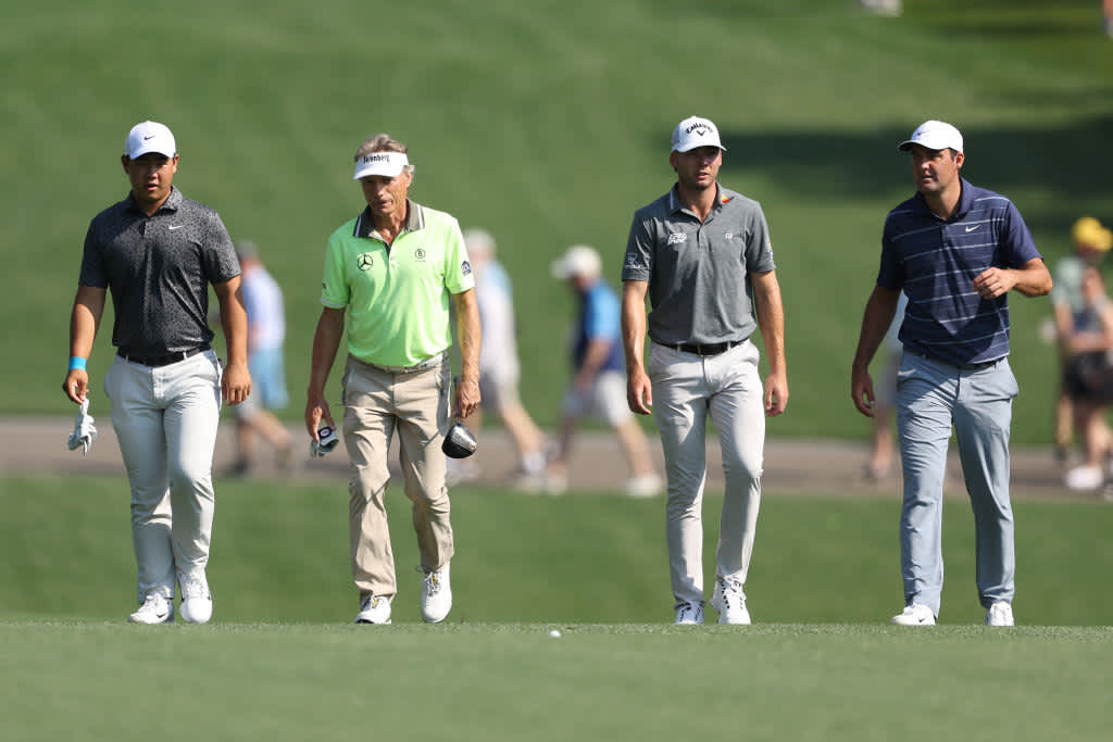 2023 - Mit der neusten Masters-Generation: Tom Kim, Sam Burns und Titelverteidiger Scottie Scheffler