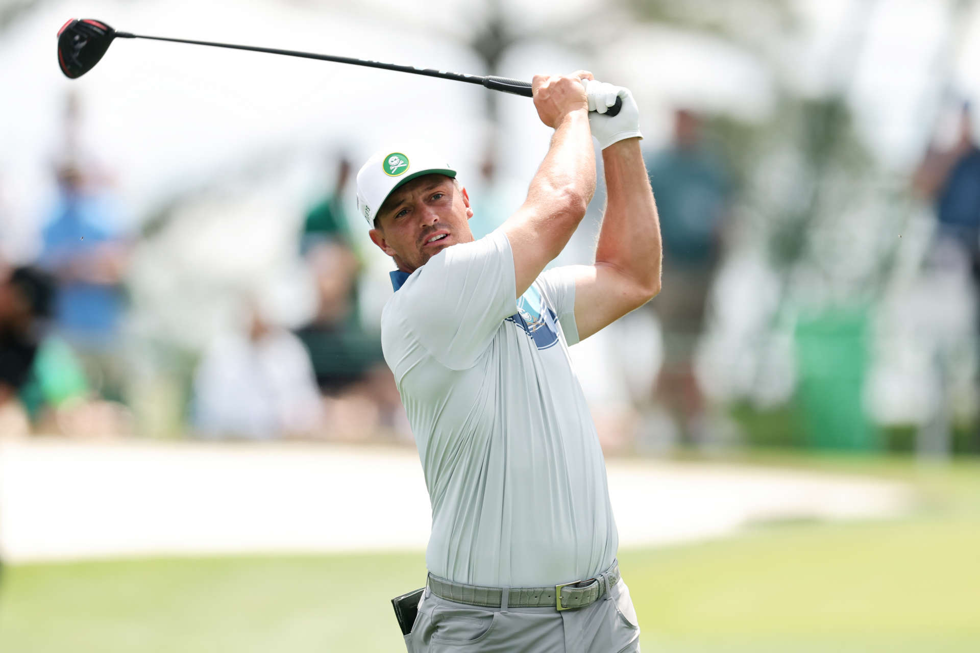 Auch LIV-Star Bryson DeChambeau geht beim Masters an den Start und trifft finale Vorbereitungen.