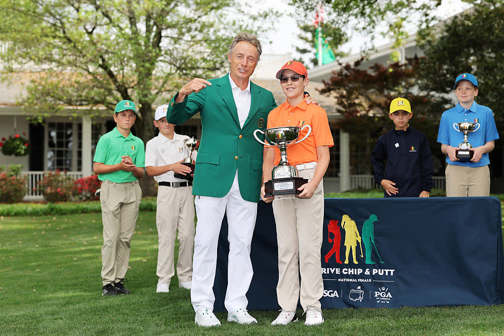 Bei der Drive, Chip and Putt Championship.