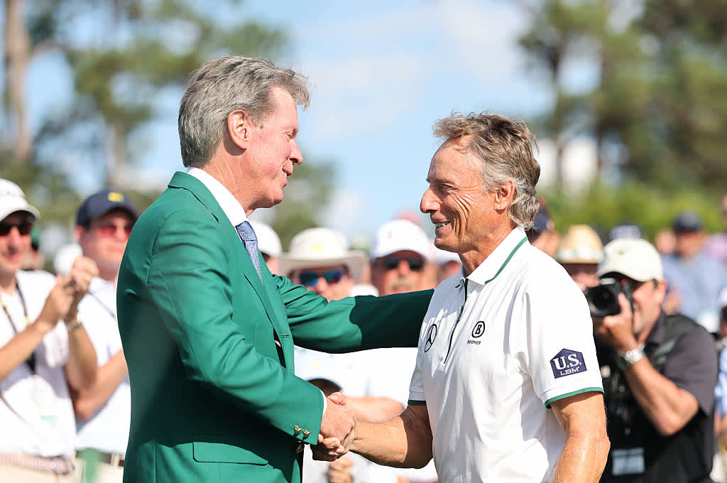 Bernhard Langer - Die bewegendsten Bilder seines Abschieds vom Masters