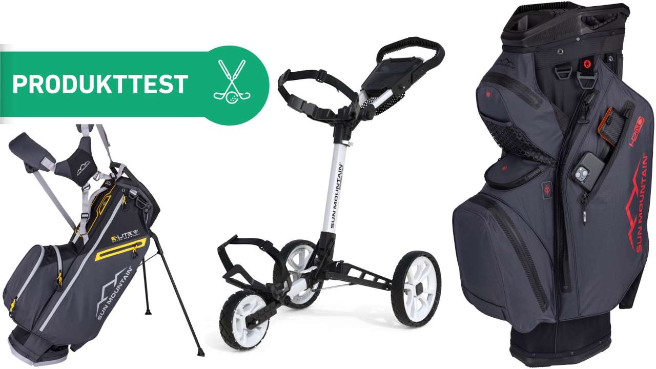 Teste das neuste Equipment von Sun Mountain