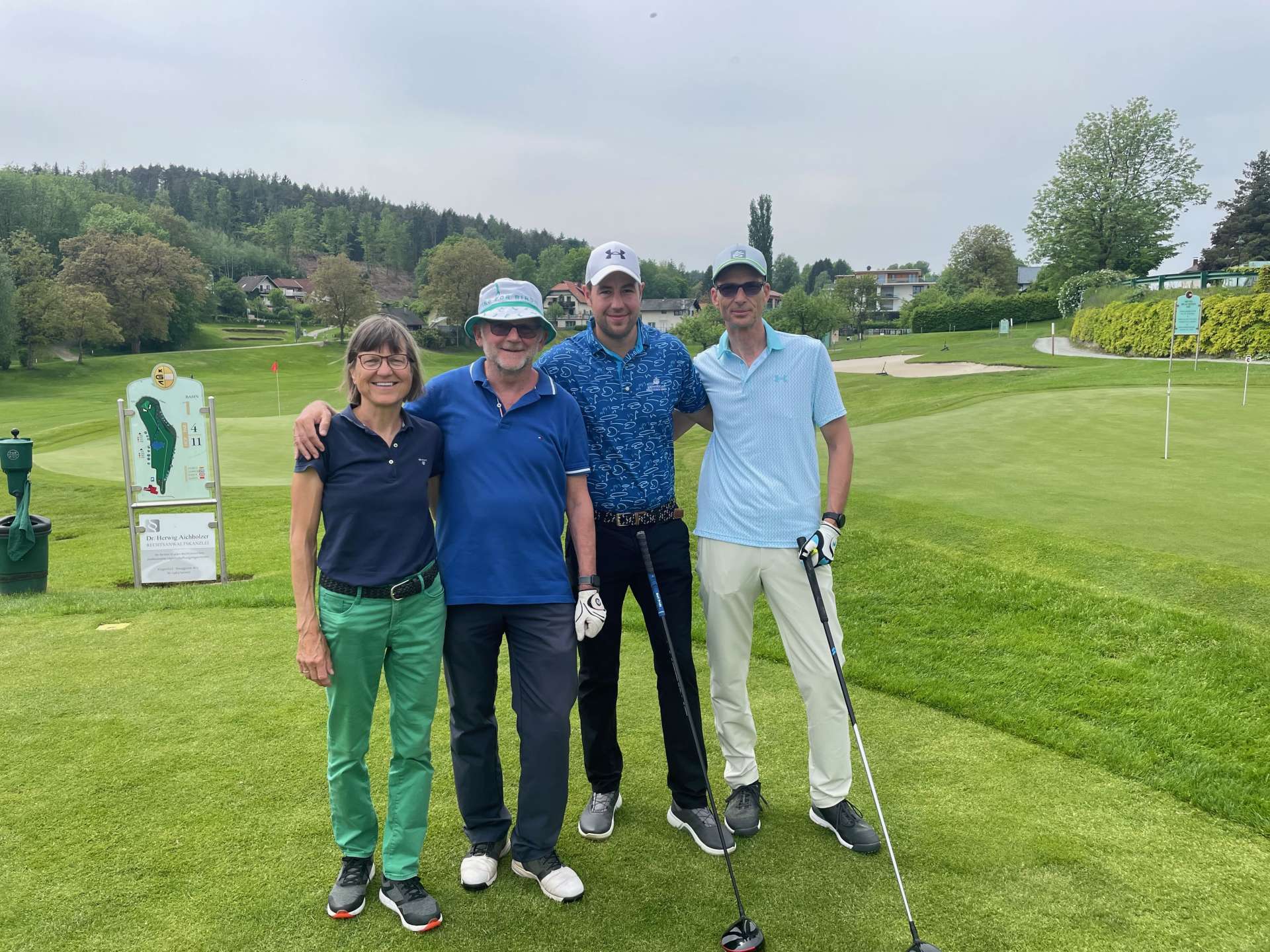 Golf mit Seeblick: Zweiter Turniertag im GC Dellach