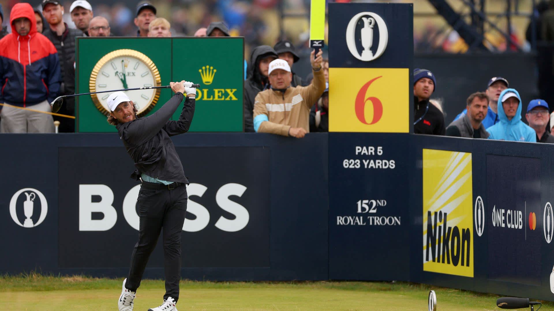 Tommy Fleetwood 2019 in Portrush schon Zweiter, aktuell in starker Form und wie geschaffen für Links-Golf.