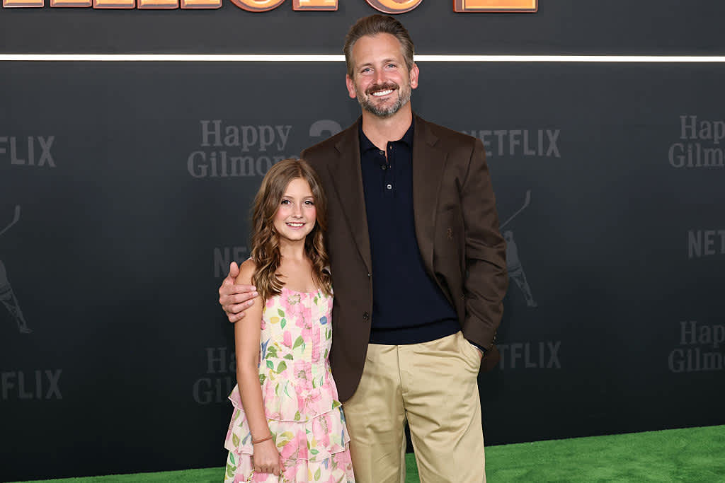NEW YORK, NEW YORK - JULY 21: Chad Mumm (R) attends Netflix's "Happy Gilmore 2" New York Premiere at Jazz at Lincoln Center on July 21, 2025 in New York City. (Photo by Jamie McCarthy/Getty Images)