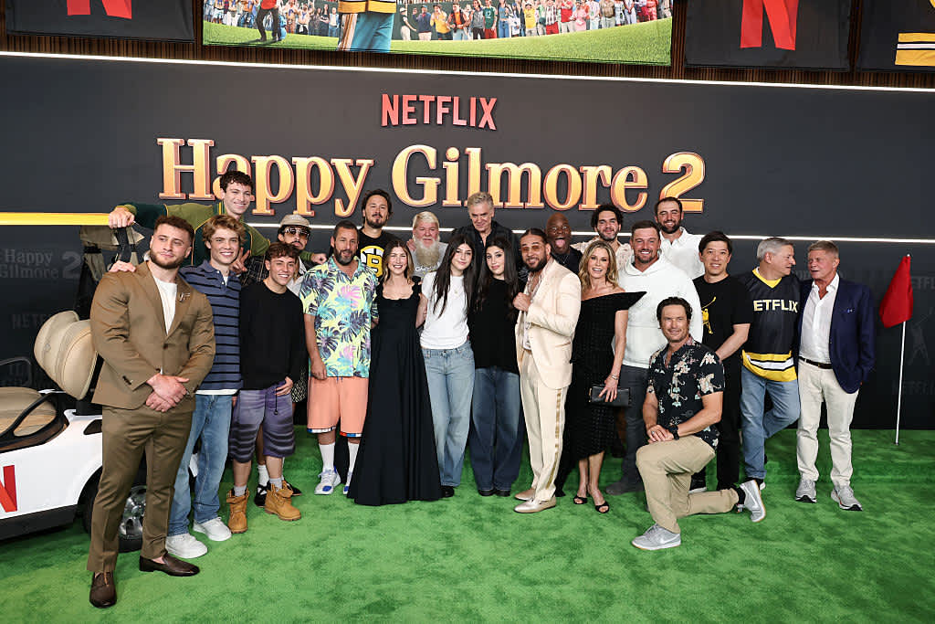 (Golf-)Stars bei der Happy Gilmore 2 Premiere in New York