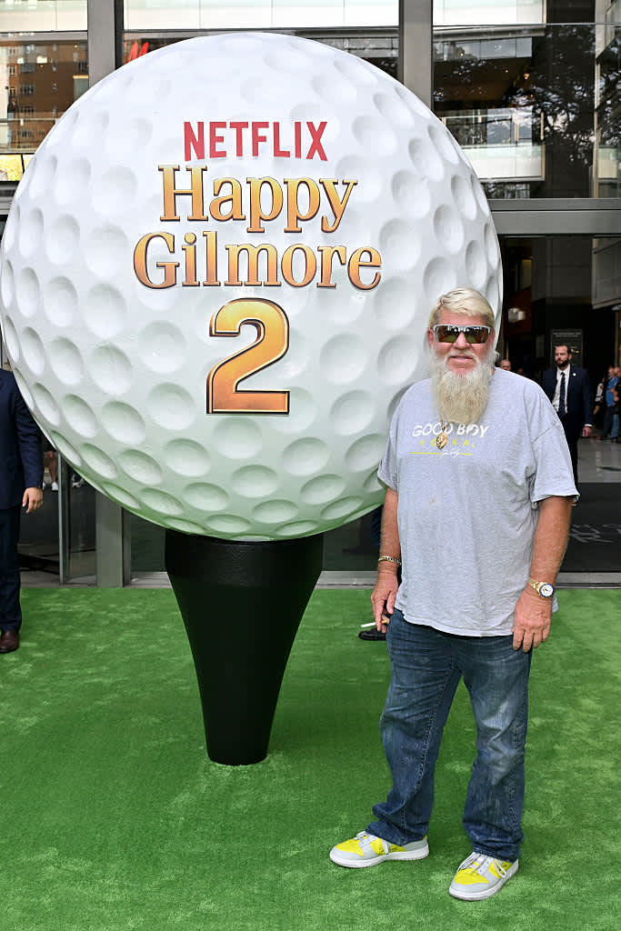 NEW YORK, NEW YORK - JULY 21: John Daly attends the Happy Gilmore 2 World Premiere at Jazz at Lincoln Center on July 21, 2025 in New York City. (Photo by Roy Rochlin/Getty Images for Netflix)