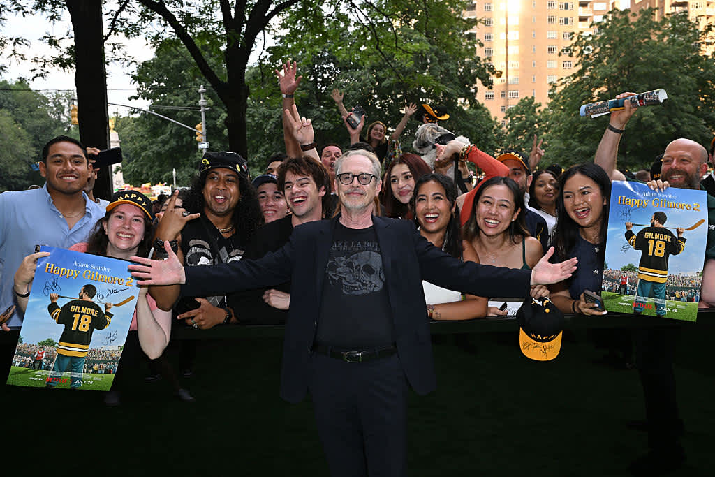 NEW YORK, NEW YORK - JULY 21: Steve Buscemi attends the Happy Gilmore 2 World Premiere at Jazz at Lincoln Center on July 21, 2025 in New York City. (Photo by Roy Rochlin/Getty Images for Netflix)