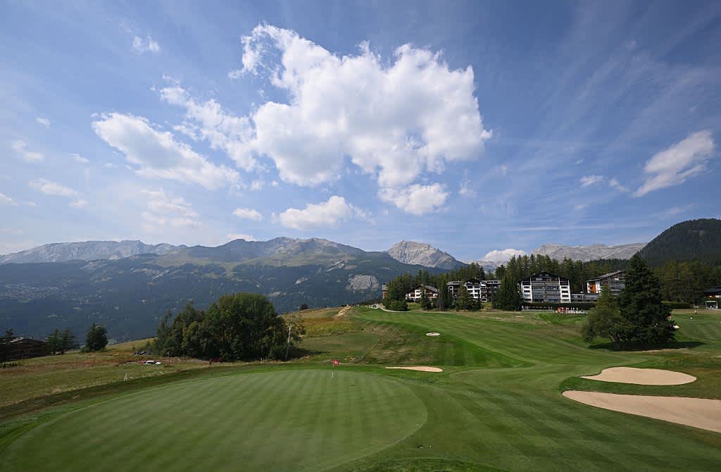 Auch das siebte Loch, andere Perspektive.