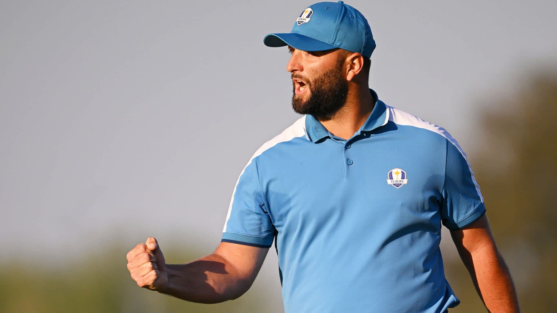 Jon Rahm
Alter: 30
Ryder Cup Ranking: Captain's Pick
Bisherige Teilnahmen: 2018, 2021, 2023
Bilanz: 6 - 3 - 3