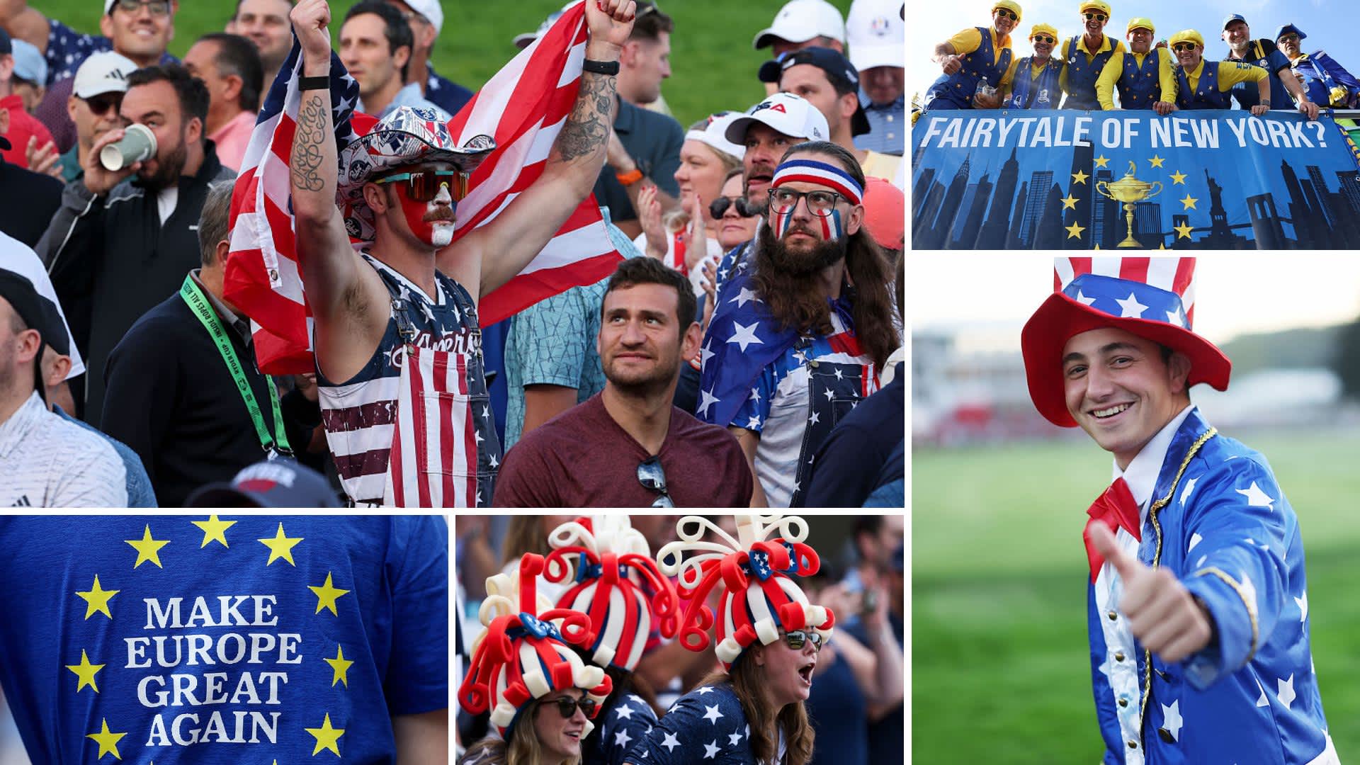 Die besten Bilder der Ryder Cup Fans im Bethpage Black