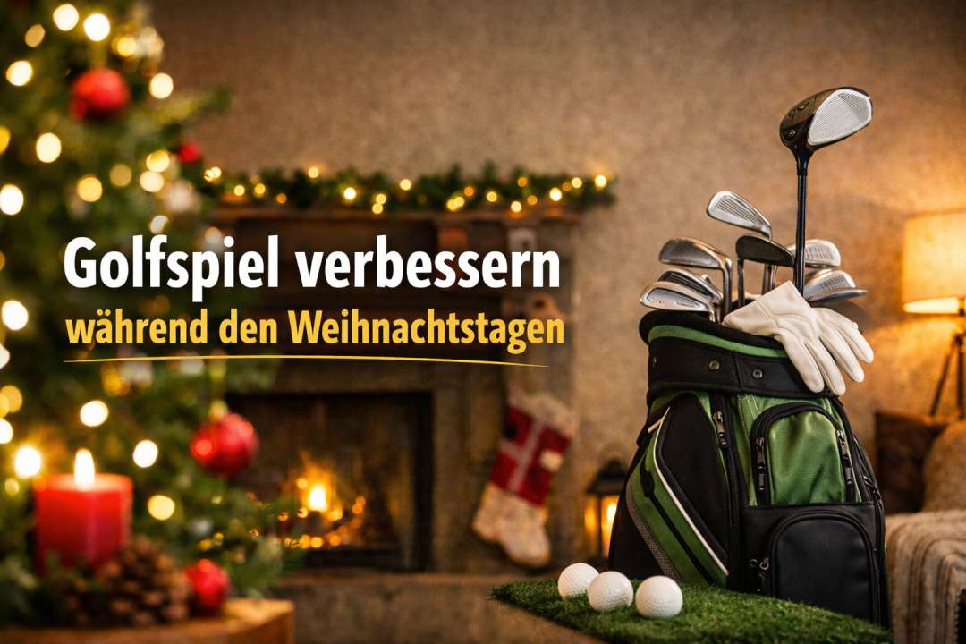 Kein Golfplatz? Kein Problem! Diese 5 Übungen halten dich über die Feiertage in Schwung