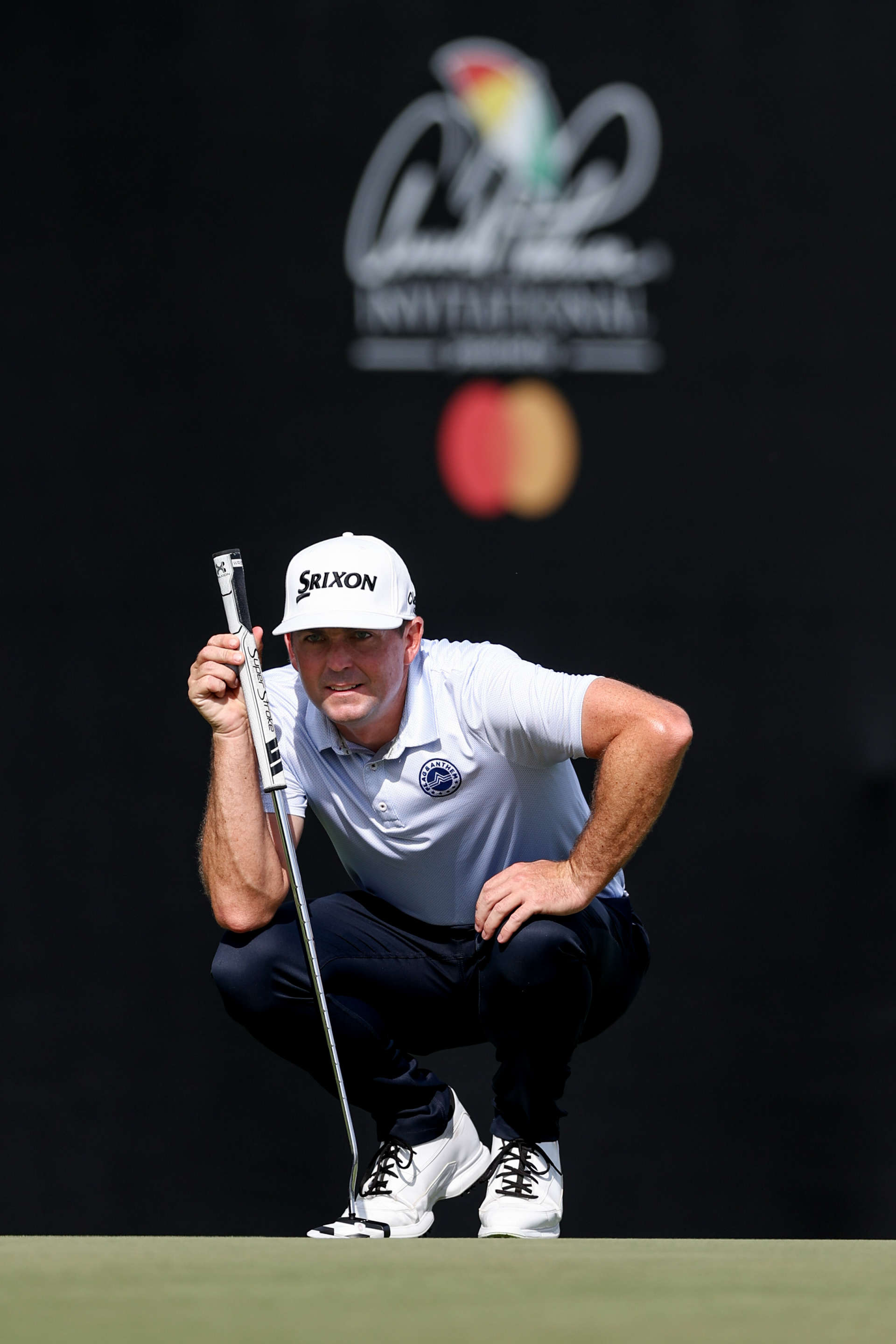 ORLANDO, FLORIDA - MARCH 08: Keegan Bradley of the United States looks over a putt on the 14th hole during the second round of the Arnold Palmer Invitational presented by Mastercard at Arnold Palmer Bay Hill Golf Course on March 08, 2024 in Orlando, Florida. (Photo by Brennan Asplen/Getty Images)