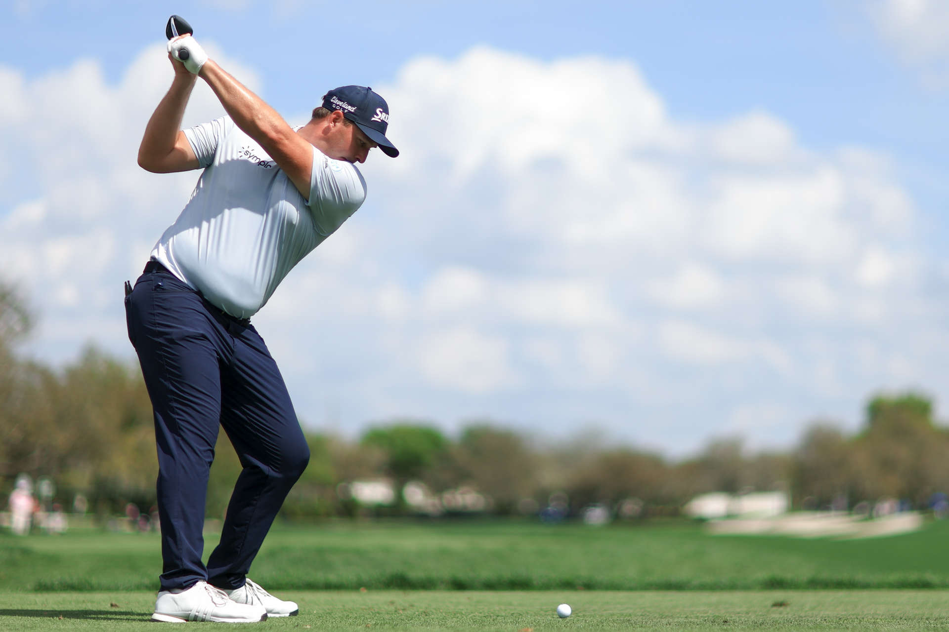 ORLANDO, FLORIDA - MARCH 08: Sepp Straka of Austria hits a tee shot on the 11th hole during the second round of the Arnold Palmer Invitational presented by Mastercard at Arnold Palmer Bay Hill Golf Course on March 08, 2024 in Orlando, Florida. (Photo by Mike Ehrmann/Getty Images)