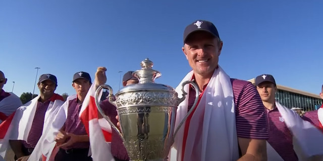 Justin Rose's Great Britain And Ireland Cruise to Victory in Team Cup
