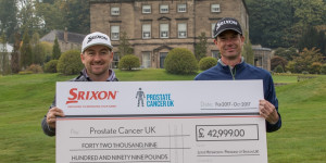 Srixon Makes Charitable Donation to Prostate Cancer UK