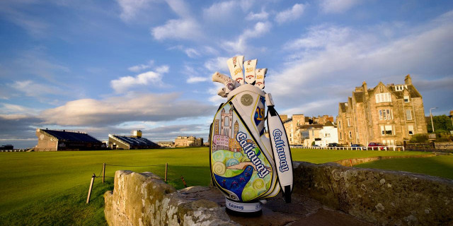Callaway Reveals Special Tour Staff Bag For 150th Open