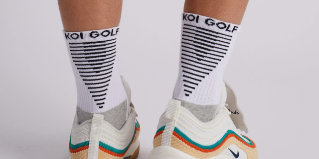 Koi Golf Socks