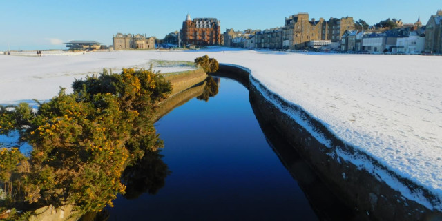 St Andrews in Snow