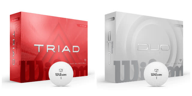 Wilson Releases New Triad & DUO Soft Golf Balls