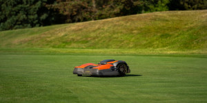 Autonomous mowers are being used to get The Belfry ready for the British Masters