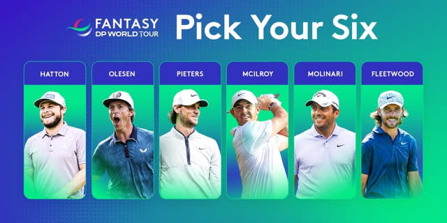 dp world tour fantasy golf app