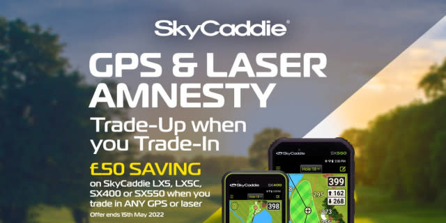 Trade In Your Old GPS or Laser Devices For SkyCaddie Savings
