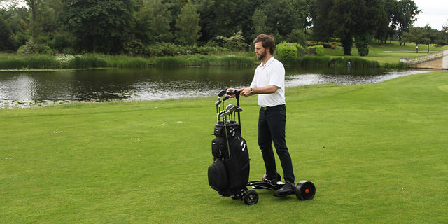 RolleyGolf Enhances Revolutionary Ride-On Trolley