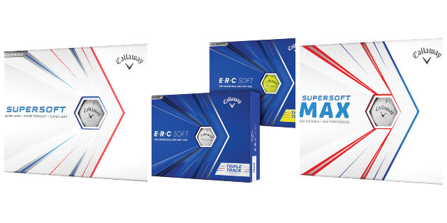 Callaway Unveils New ERC Soft, Supersoft & Supersoft MAX Golf Balls