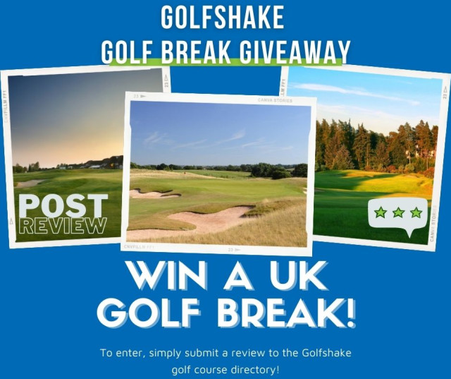 Golfshake Golf Break Giveaway