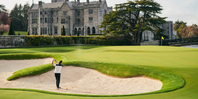 The golfing spotlight is firmly on the island of Ireland