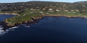 Spectacular Drone Footage of Pebble Beach