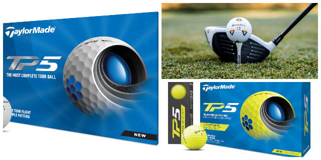 TaylorMade Launches New TP5 & TP5x Golf Balls