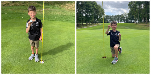 Walter Hall Hole in One