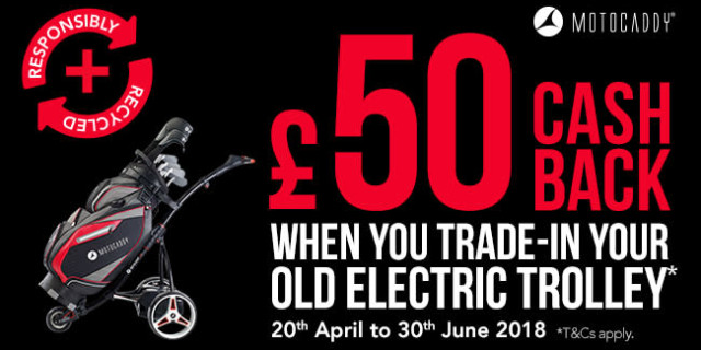 Motocaddy Launches Electric Trolley Trade-in Scheme