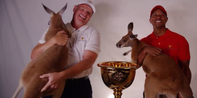 Tiger Woods and Ernie Els Named Presidents Cup Captains