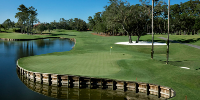 The power of water hazards on a golf course