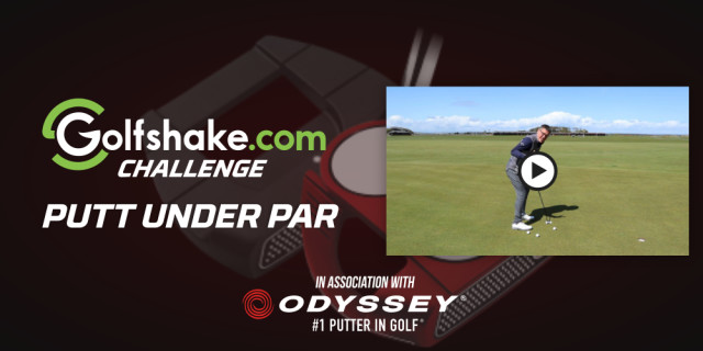 #PuttUnderPar Challenge with Golfshake and Odyssey