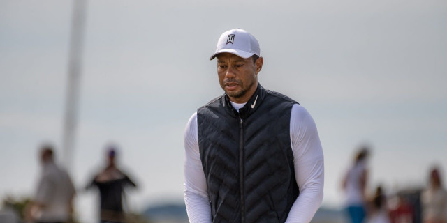 Tiger Woods St Andrews