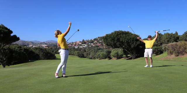 Happy Golfers