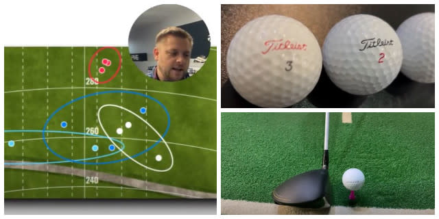 Testing Old Titleist Golf Balls Against The Pro V1