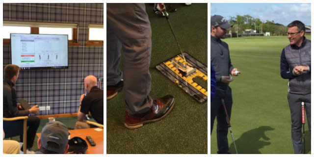 Golfing Odyssey Putter Fitting Feedback